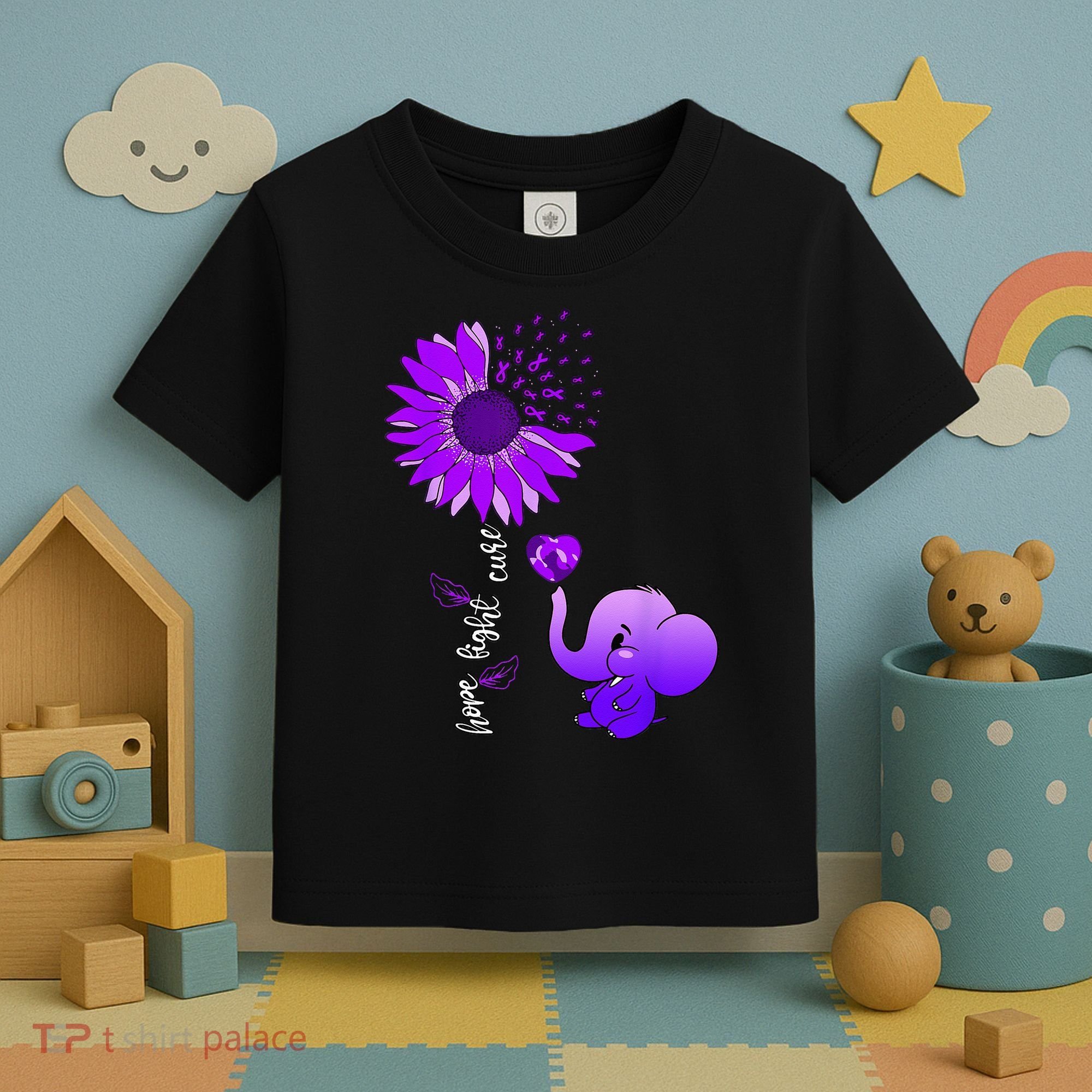 Alzheimers Awareness Toddler T-Shirt