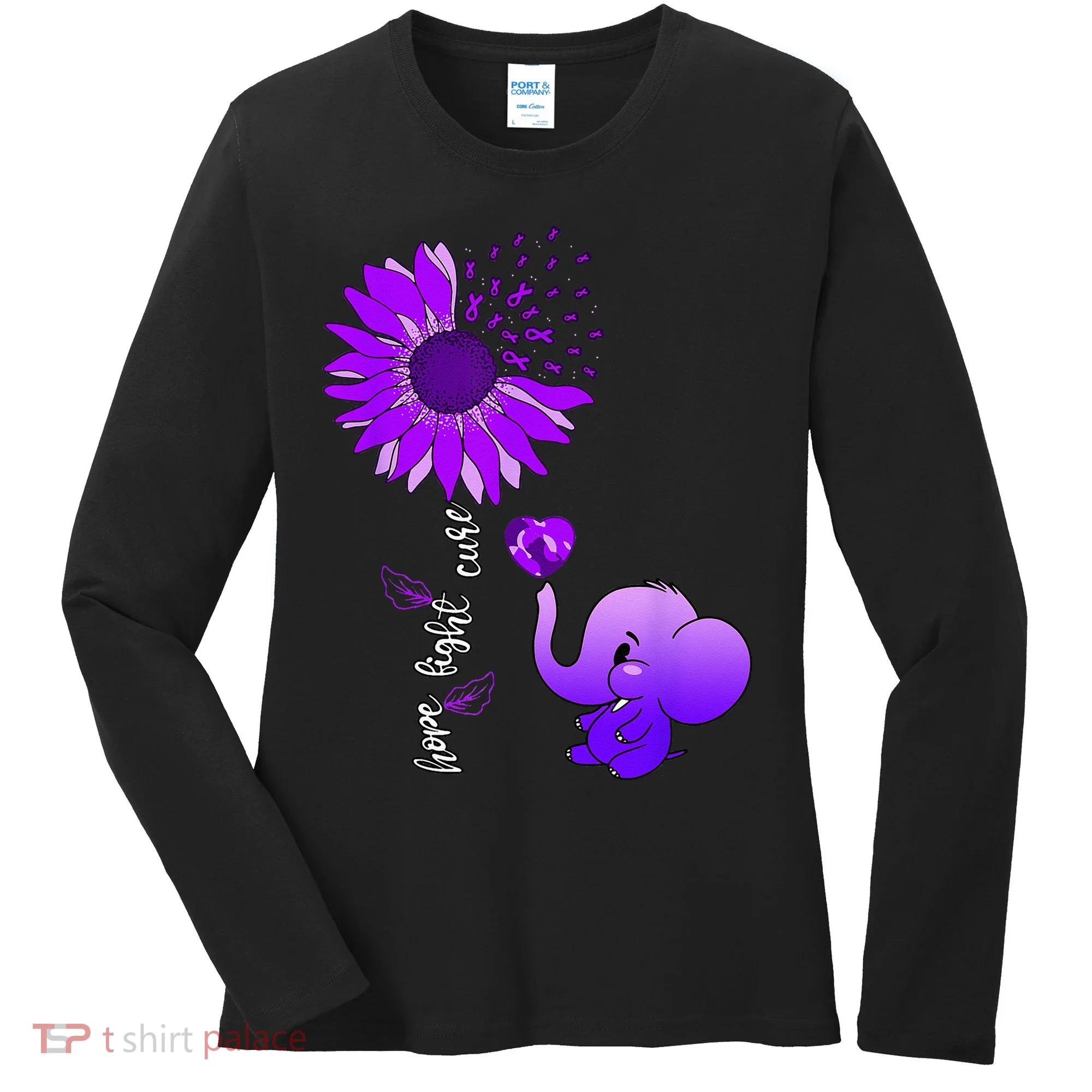 Alzheimers Awareness Women's Long Sleeve Shirt