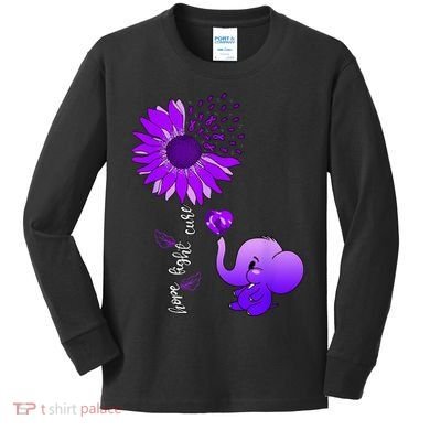 Alzheimers Awareness Kids Long Sleeve Shirt