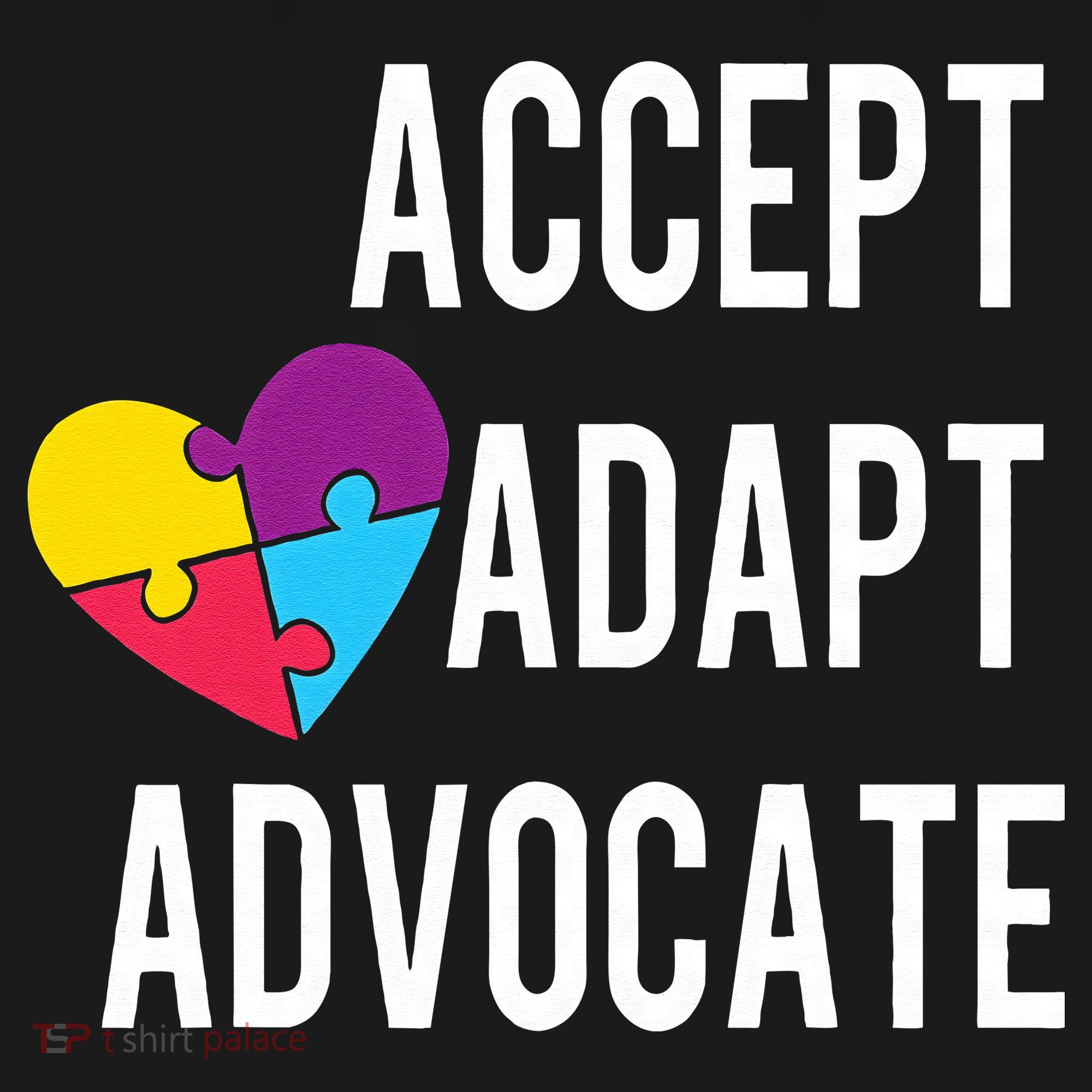 Autism Awareness Accept Adapt Advocate Autism Gift Ornament