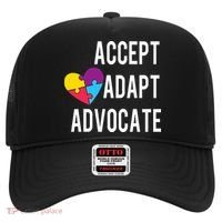 Autism Awareness Accept Adapt Advocate Autism Gift Hat thumb 0
