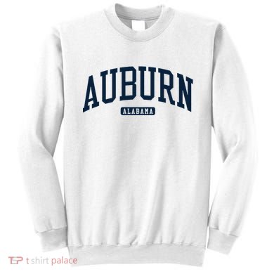 Auburn Alabama AL College University Style Navy Sweatshirt