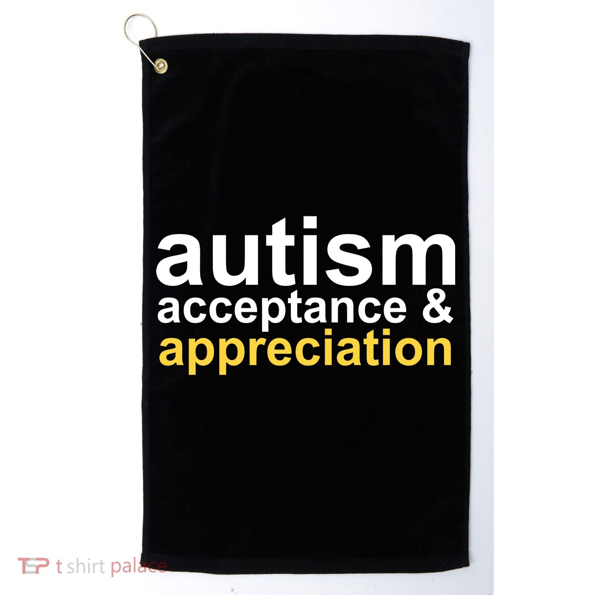 Autism Acceptance And Appreciation Golf Towel
