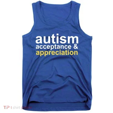 Autism Acceptance And Appreciation Tank Top