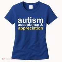 Autism Acceptance And Appreciation Women's T-Shirt thumb 0
