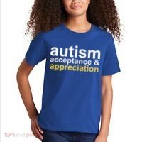 Autism Acceptance And Appreciation Kids T-Shirt thumb 2