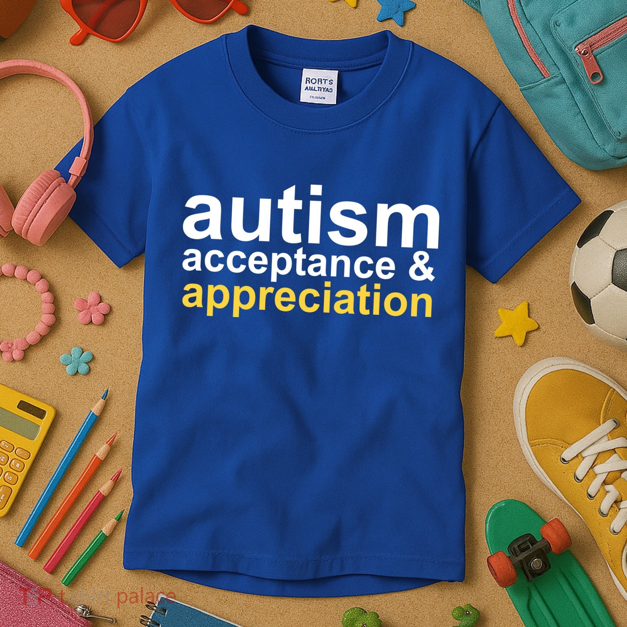 Autism Acceptance And Appreciation Kids T-Shirt