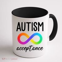 Autism Acceptance Awareness Coffee Mug thumb 1