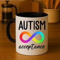 Autism Acceptance Awareness Coffee Mug thumb 4