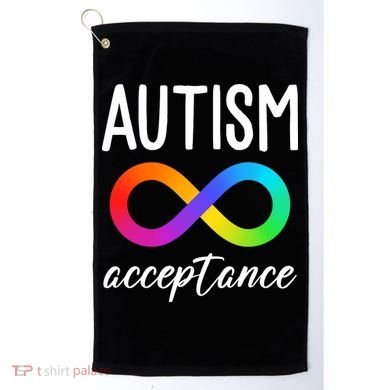 Autism Acceptance Awareness Golf Towel