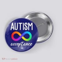 Autism Acceptance Awareness Button thumb 0