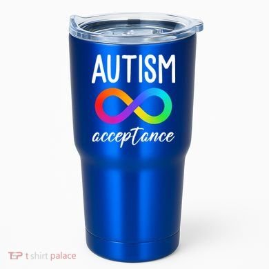 Autism Acceptance Awareness Tumbler