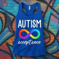 Autism Acceptance Awareness Women's Tank Top thumb 3