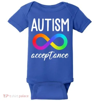 Autism Acceptance Awareness Baby Bodysuit