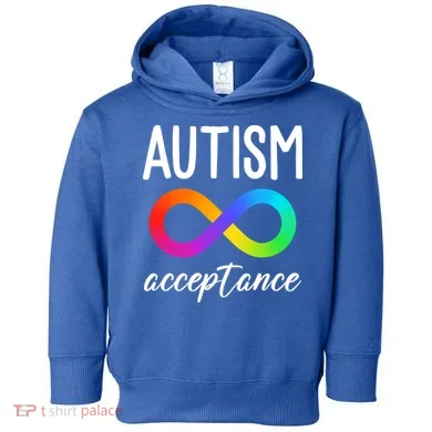 Autism Acceptance Awareness Toddler Hoodie