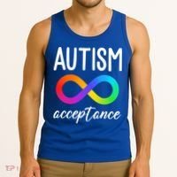 Autism Acceptance Awareness Tank Top thumb 3