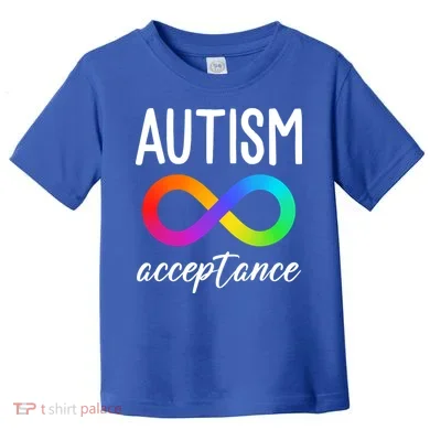 Autism Acceptance Awareness Toddler T-Shirt