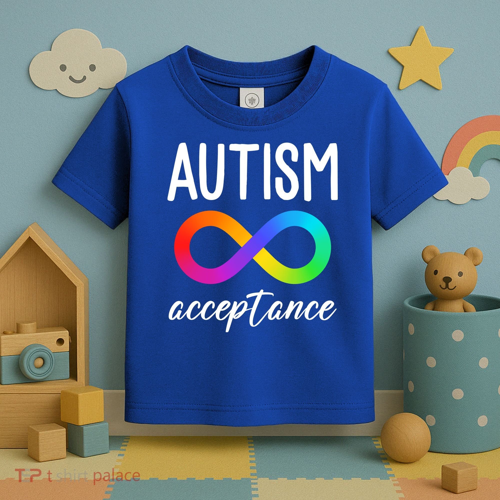 Autism Acceptance Awareness Toddler T-Shirt