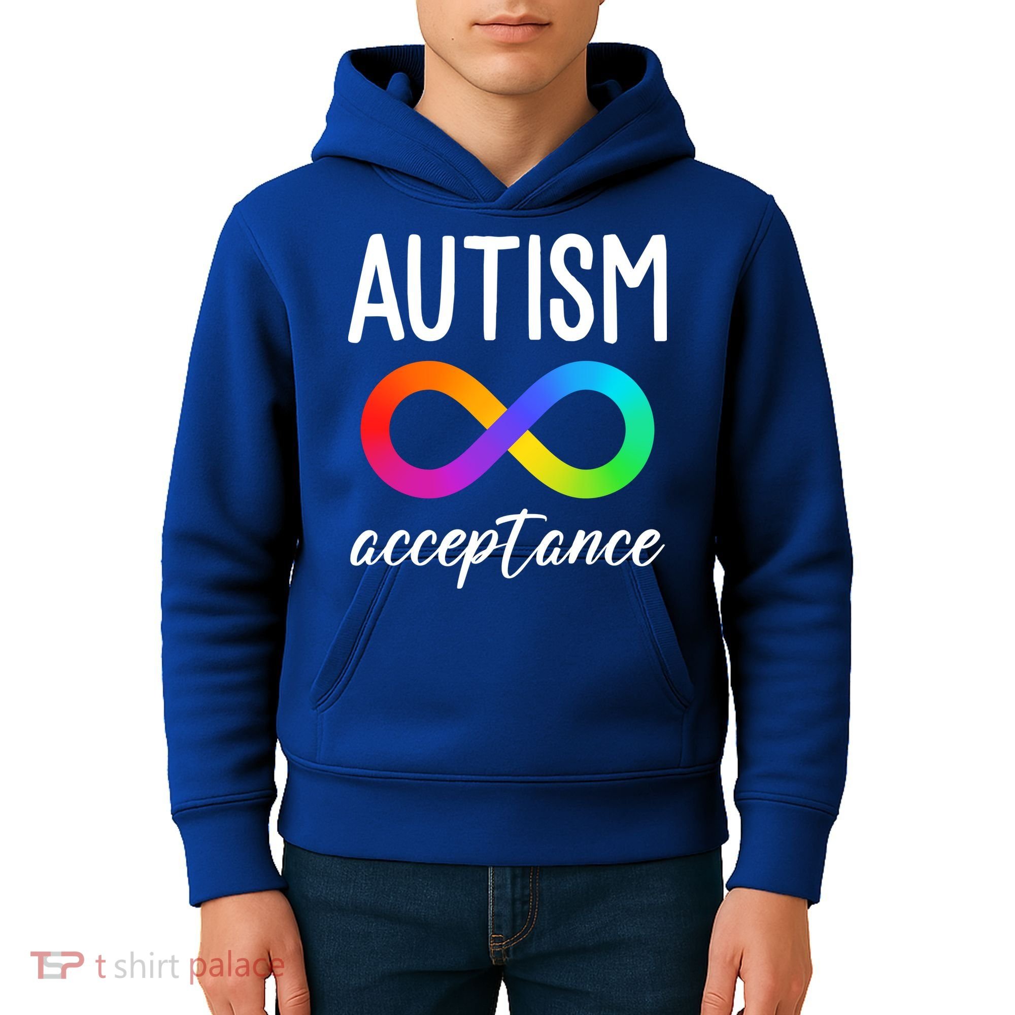 Autism Acceptance Awareness Kids Hoodie