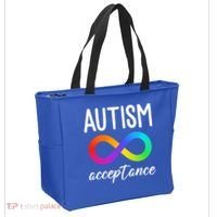 Autism Acceptance Awareness Tote Bag thumb 2