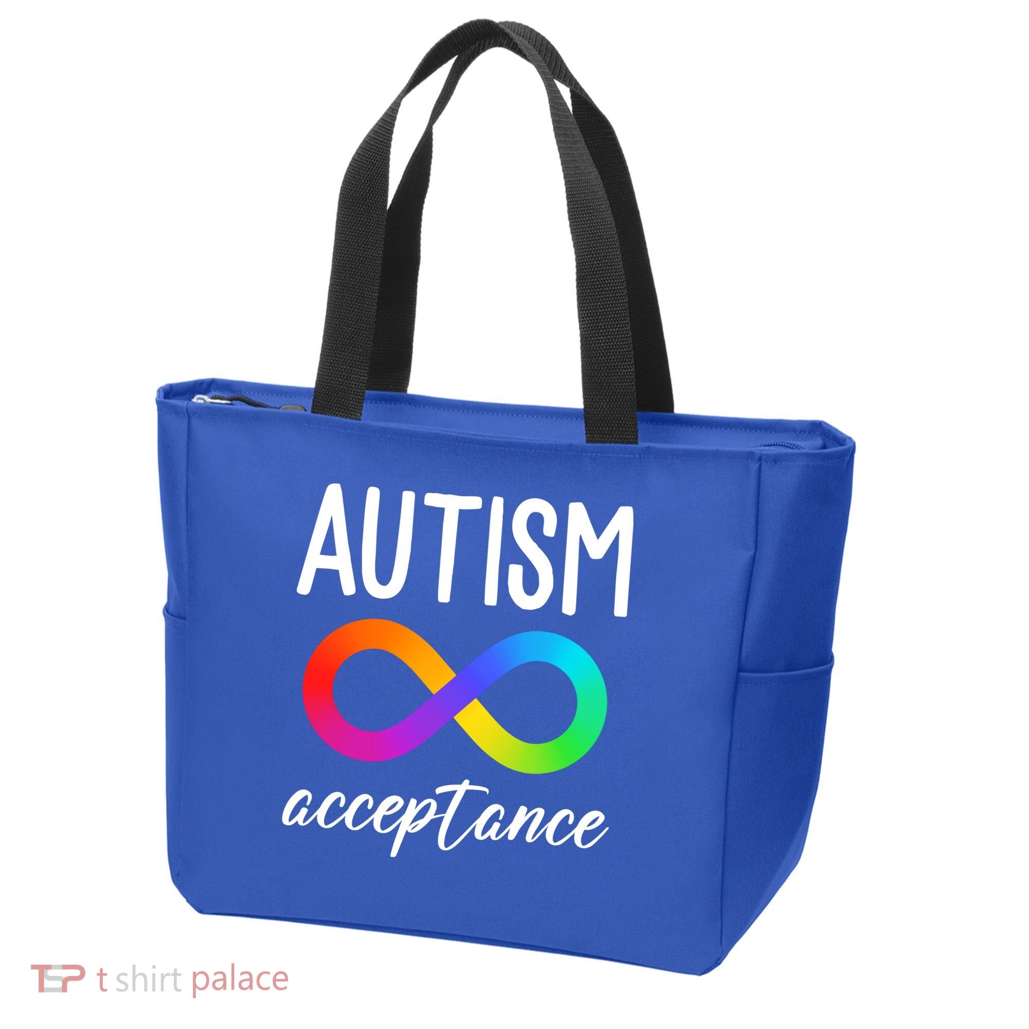 Autism Acceptance Awareness Tote Bag