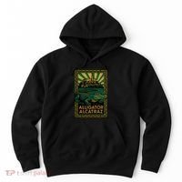 Alligator Alcatraz Art Deco Hoodie thumb 0