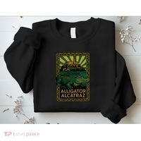 Alligator Alcatraz Art Deco Sweatshirt thumb 2