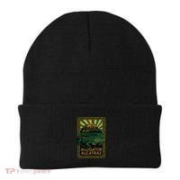 Alligator Alcatraz Art Deco Beanie thumb 0