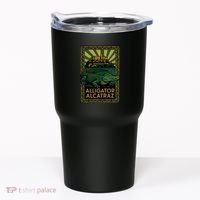 Alligator Alcatraz Art Deco Tumbler thumb 0