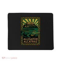 Alligator Alcatraz Art Deco Mousepad thumb 0