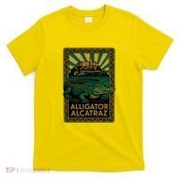 Alligator Alcatraz Art Deco T-Shirt thumb 0