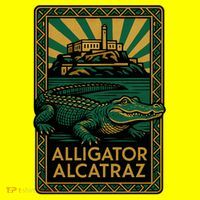Alligator Alcatraz Art Deco Baby Bodysuit thumb 2
