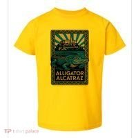Alligator Alcatraz Art Deco Toddler T-Shirt thumb 0