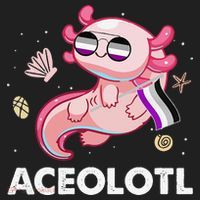 Ace Axolotl Asexual Pride Flag Mexican Salamander LGBTQ Tumbler thumb 3