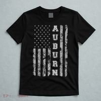 Auburn, Alabama, American Flag T-Shirt thumb 5