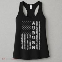 Auburn, Alabama, American Flag Women's Tank Top thumb 3