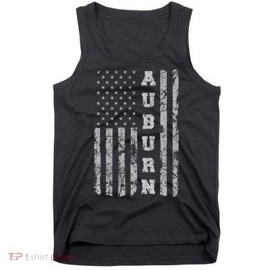 Auburn, Alabama, American Flag Tank Top