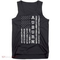 Auburn, Alabama, American Flag Tank Top thumb 0
