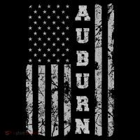 Auburn, Alabama, American Flag Kids Sweatshirt thumb 2
