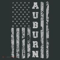 Auburn, Alabama, American Flag Infant Baby Jersey Bodysuit thumb 2