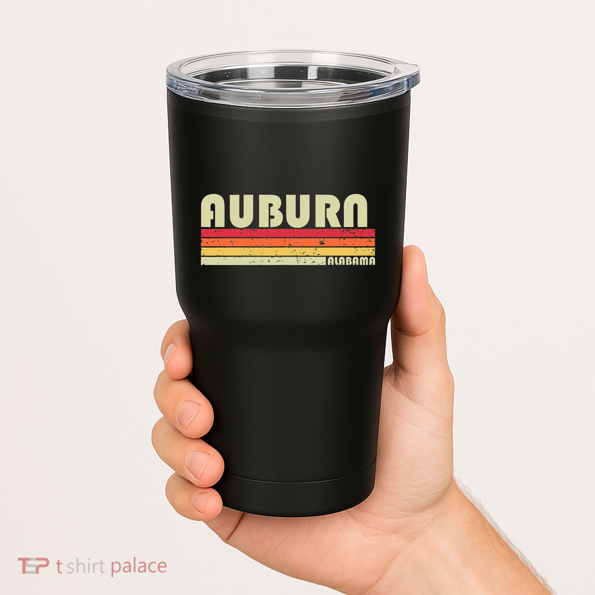 Auburn Al Alabama Funny City Home Roots Gift Retro 70s 80s Tumbler