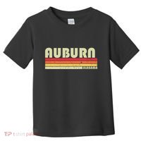 Auburn Al Alabama Funny City Home Roots Gift Retro 70s 80s Toddler T-Shirt thumb 0