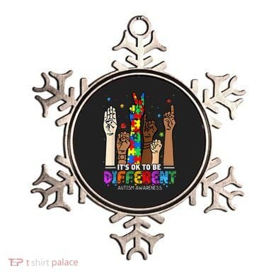 Autism Awareness Acceptance Wo Kid Its Ok To Be Different Ornament