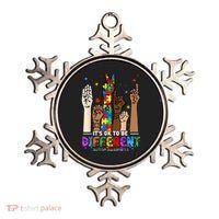 Autism Awareness Acceptance Wo Kid Its Ok To Be Different Ornament thumb 0
