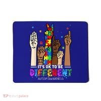 Autism Awareness Acceptance Wo Kid Its Ok To Be Different Mousepad thumb 0
