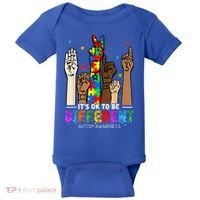 Autism Awareness Acceptance Wo Kid Its Ok To Be Different Baby Bodysuit thumb 0