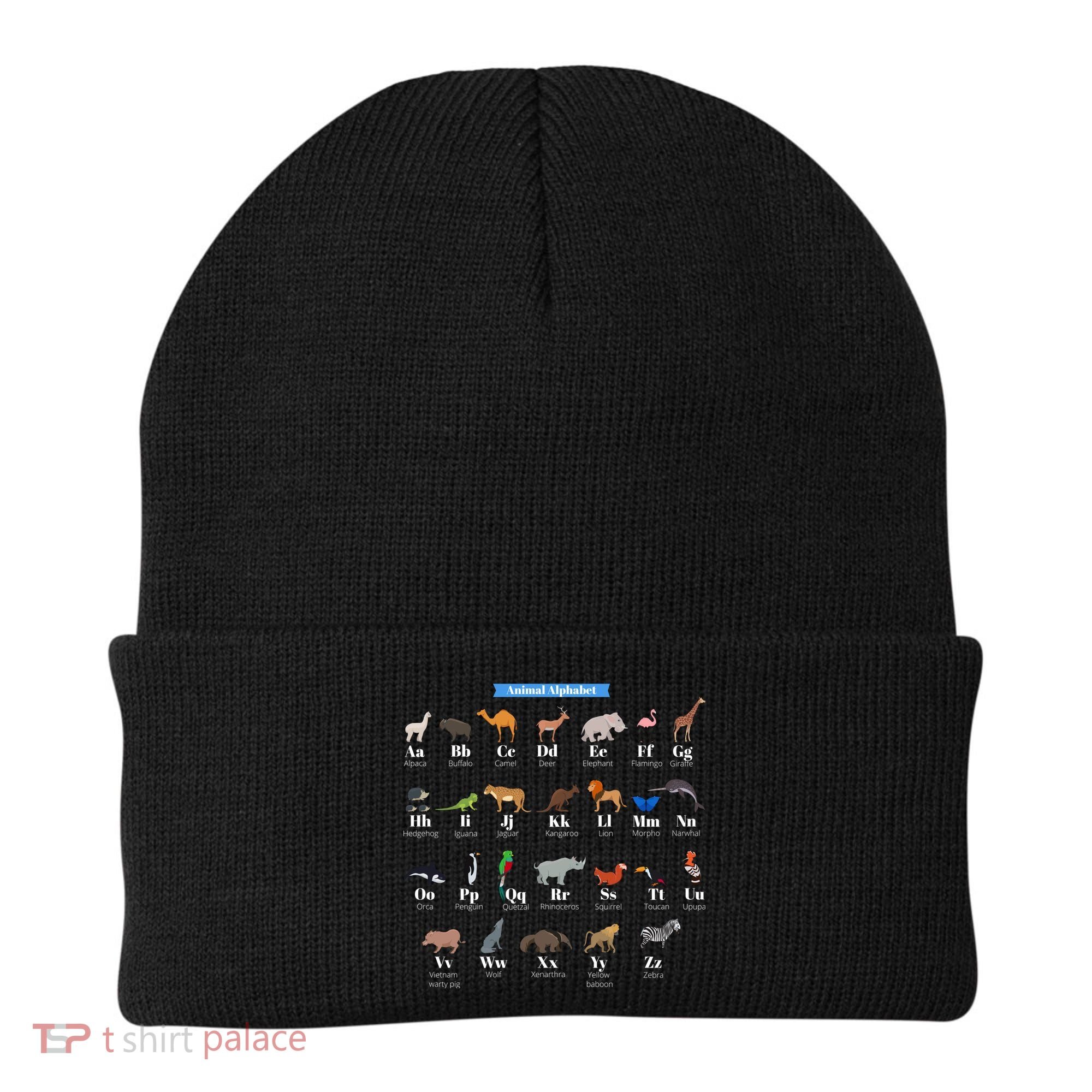 Animal Alphabet Beanie