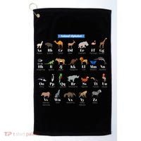 Animal Alphabet Golf Towel thumb 0