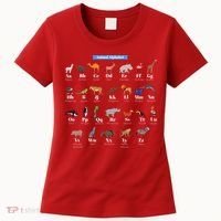 Animal Alphabet Women's T-Shirt thumb 0