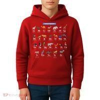 Animal Alphabet Kids Hoodie thumb 4